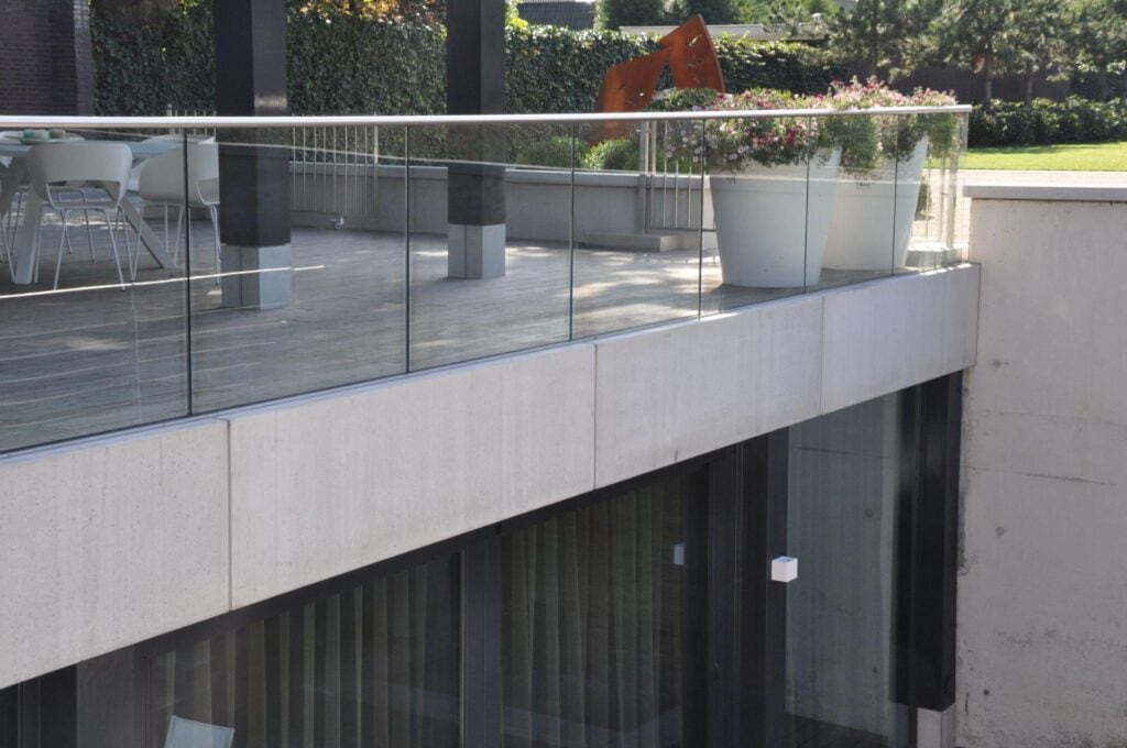 Architectonisch beton modern woonhuis