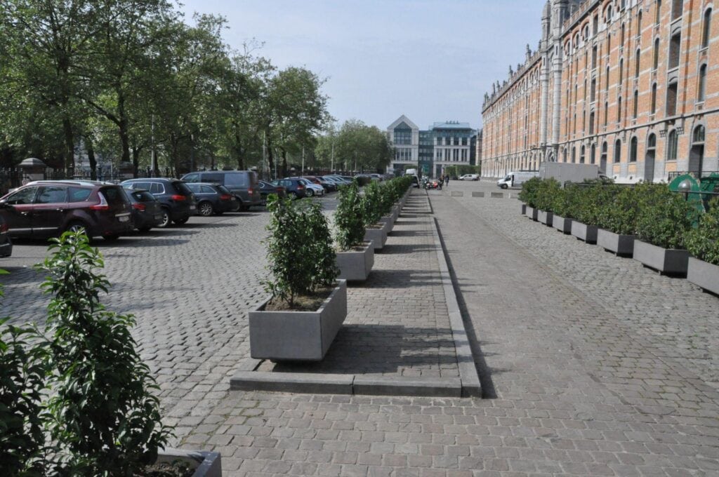 Tour & Taxis - plantenbakken