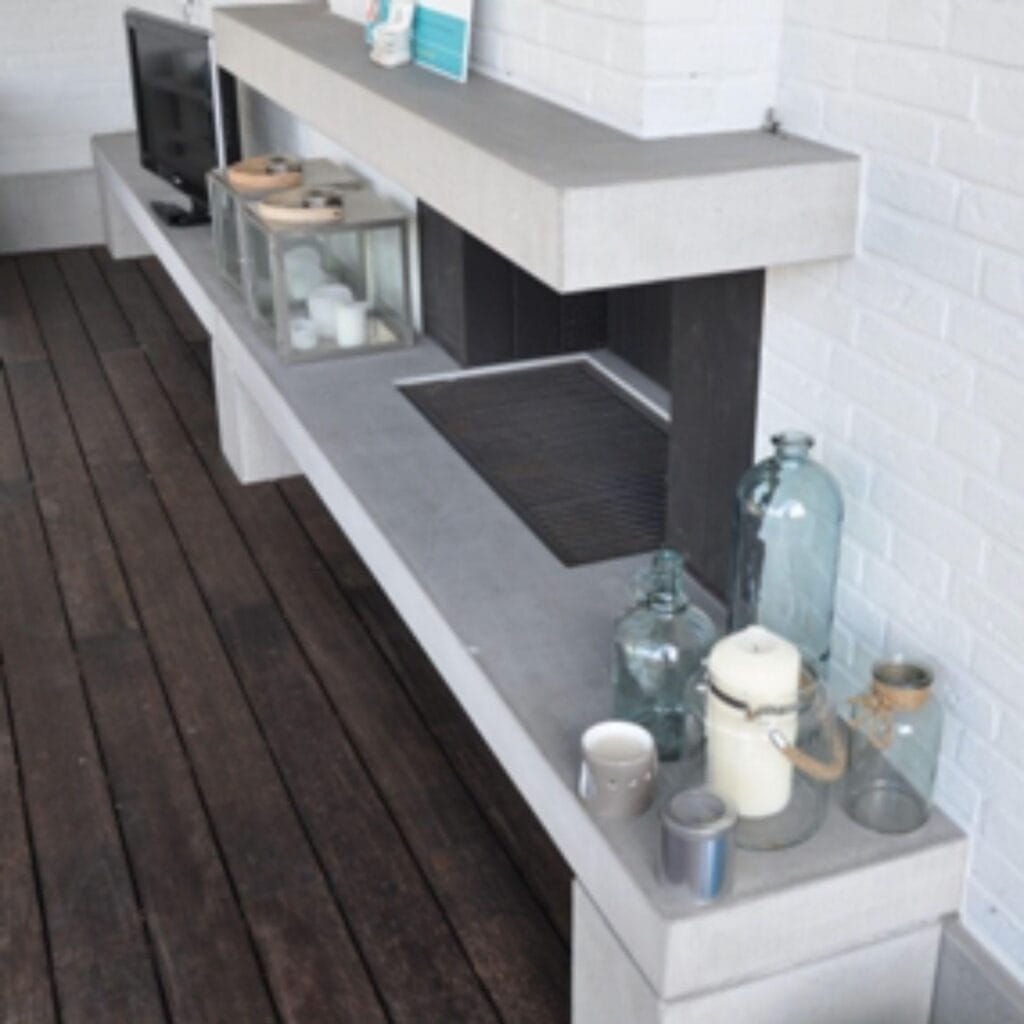 Architectonisch beton modern woonhuis