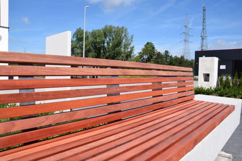 Toonmodel Zitbanken met zitting
