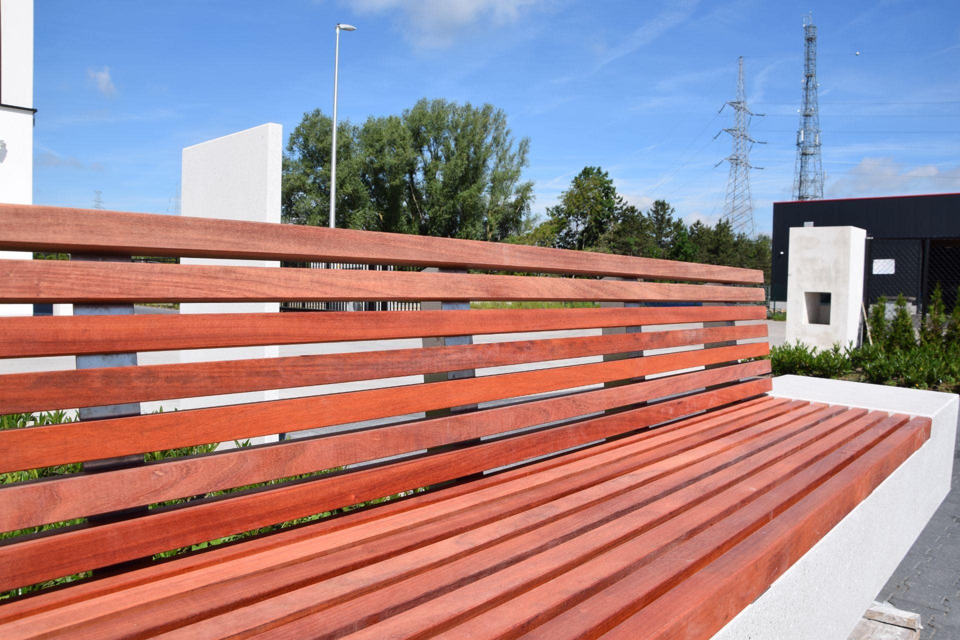 Toonmodel Zitbanken met zitting