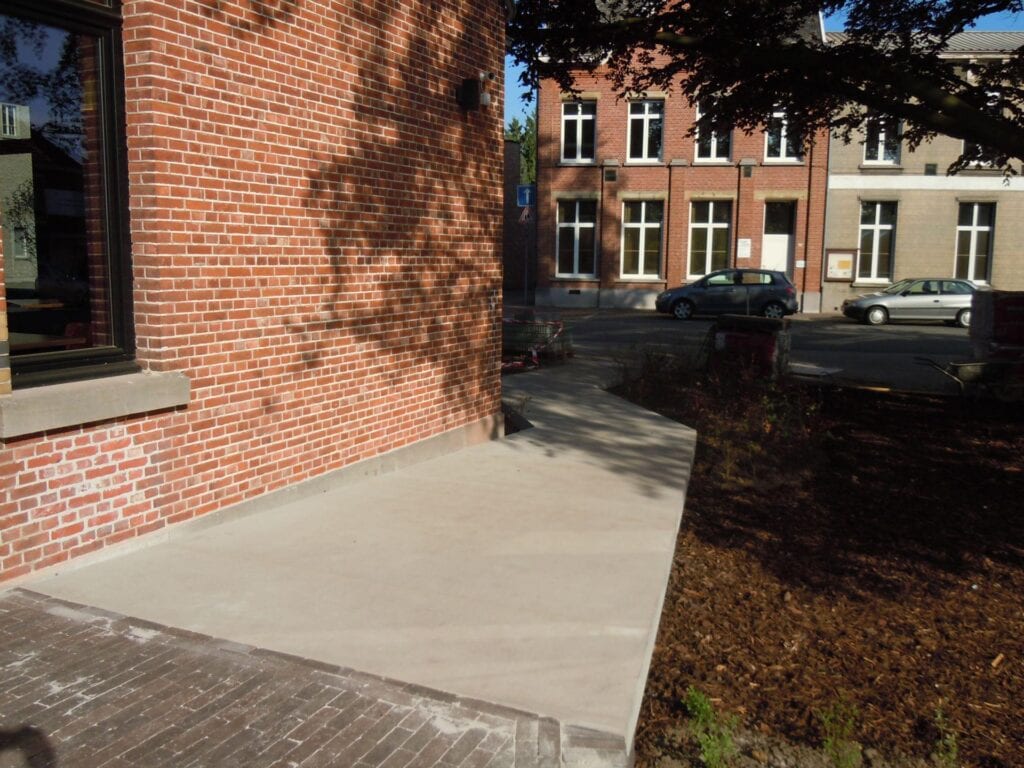 't Croonhof - Zwevende mega tegels