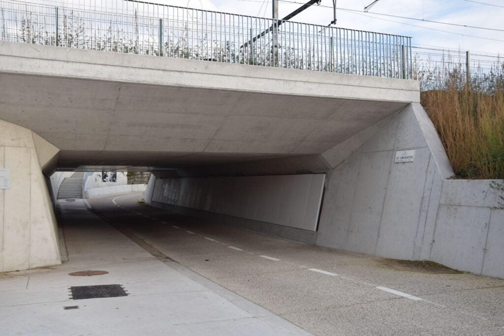 Fietstunnel - gevelpanelen