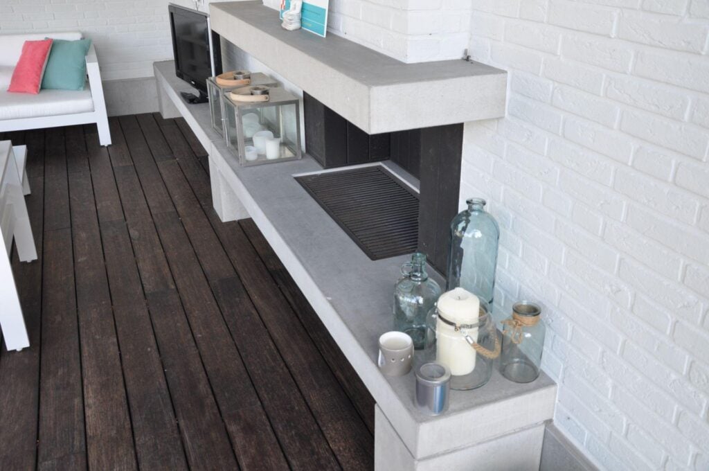Architectonisch beton modern woonhuis