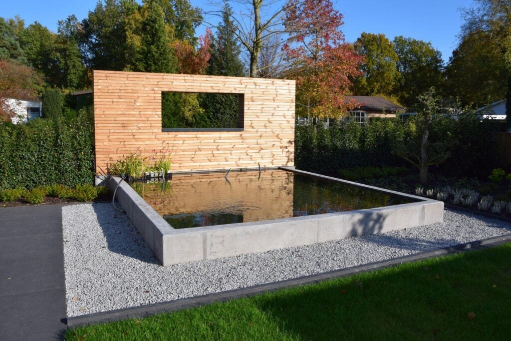 Tuinranden en traptrede