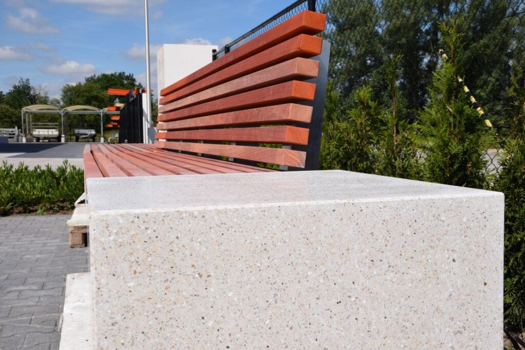Toonmodel Zitbanken met zitting