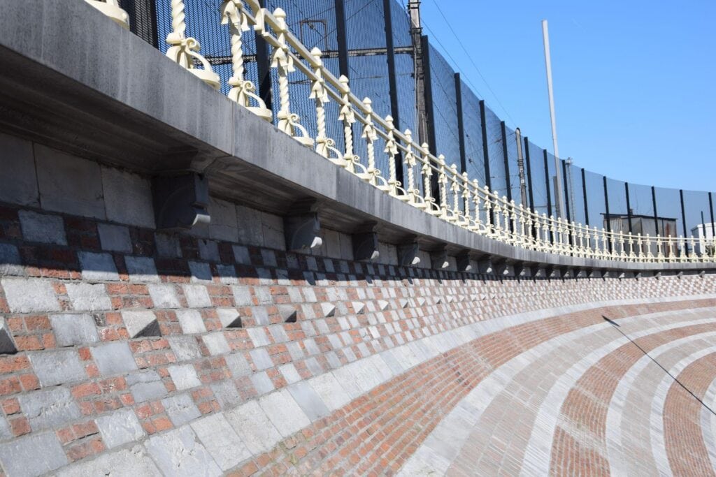 Renovatie steenglooiing - Infrabel