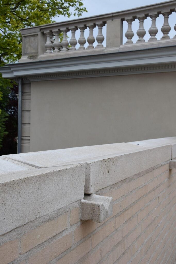 Decoratieve prefab sierelementen kasteel