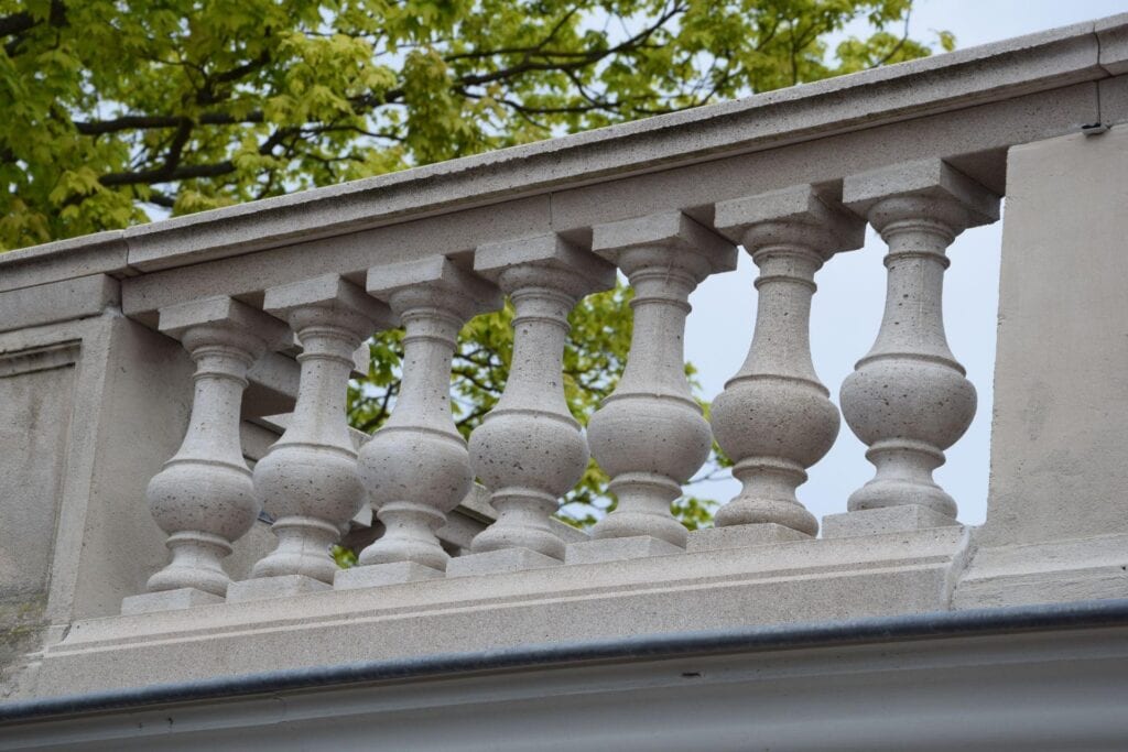 Decoratieve prefab sierelementen kasteel