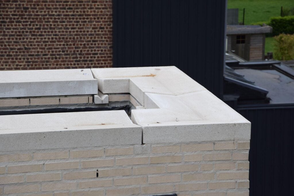 Decoratieve prefab sierelementen kasteel