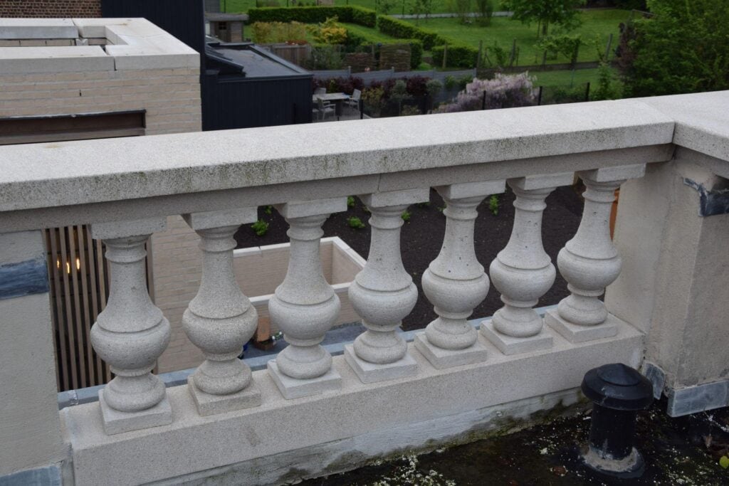 Decoratieve prefab sierelementen kasteel