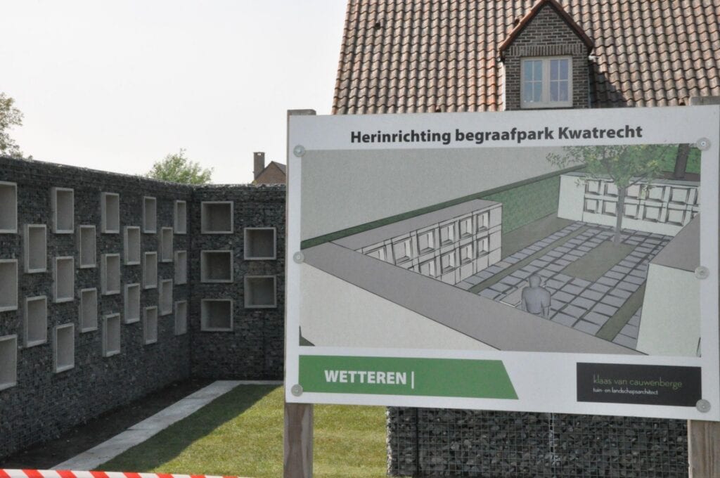 Columbariumnissen in schanskorven