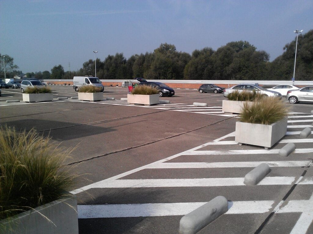 Ninovita Carrefour - plantenbakken
