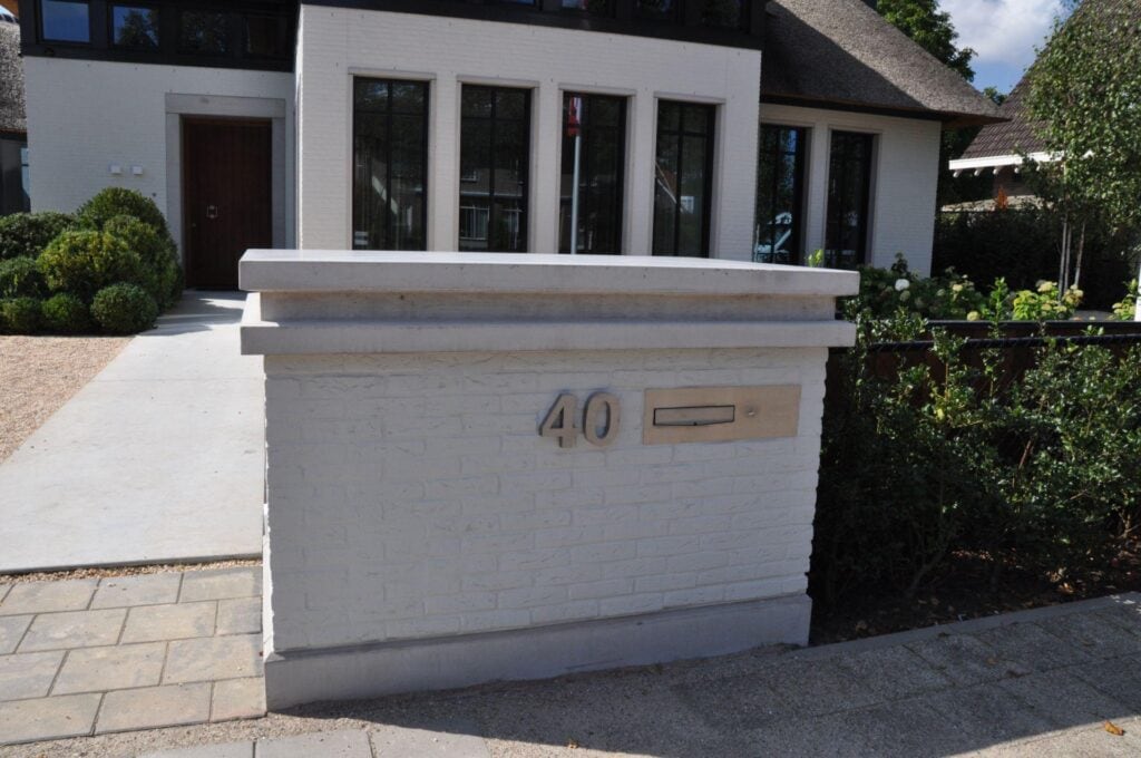 Architectonisch beton modern woonhuis