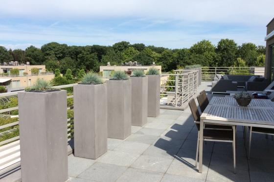 Daktuin & terras – Plantenbakken zuil