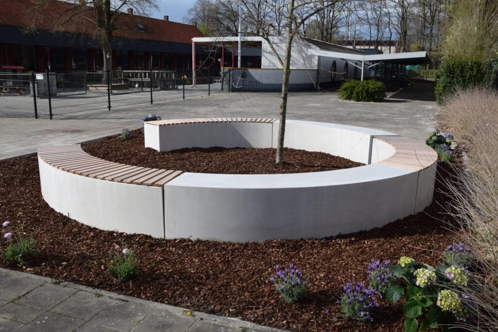 Basisschool de Achellier - Modu system gebogen zitelementen
